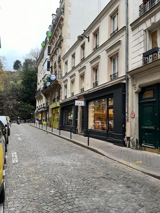 Montmartre Joli 2 Pieces Au Pied Du Sacre Coeur Lägenhet Paris Exteriör bild