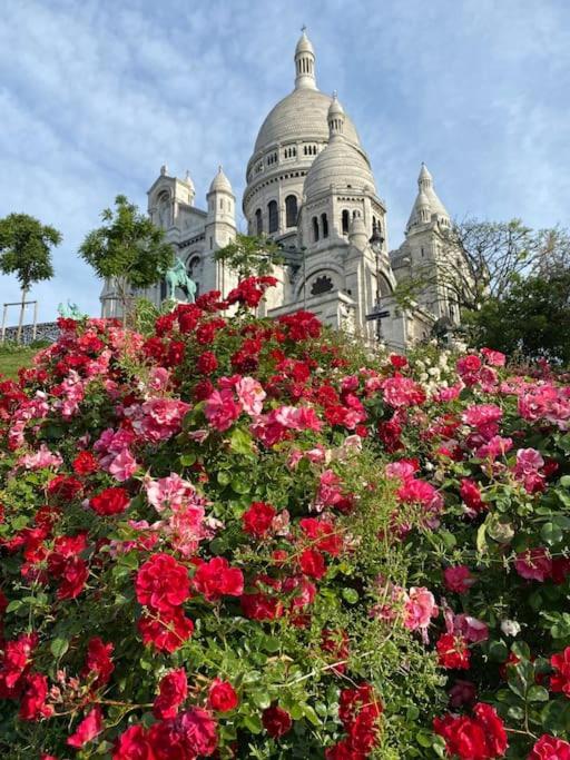 Montmartre Joli 2 Pieces Au Pied Du Sacre Coeur Lägenhet Paris Exteriör bild